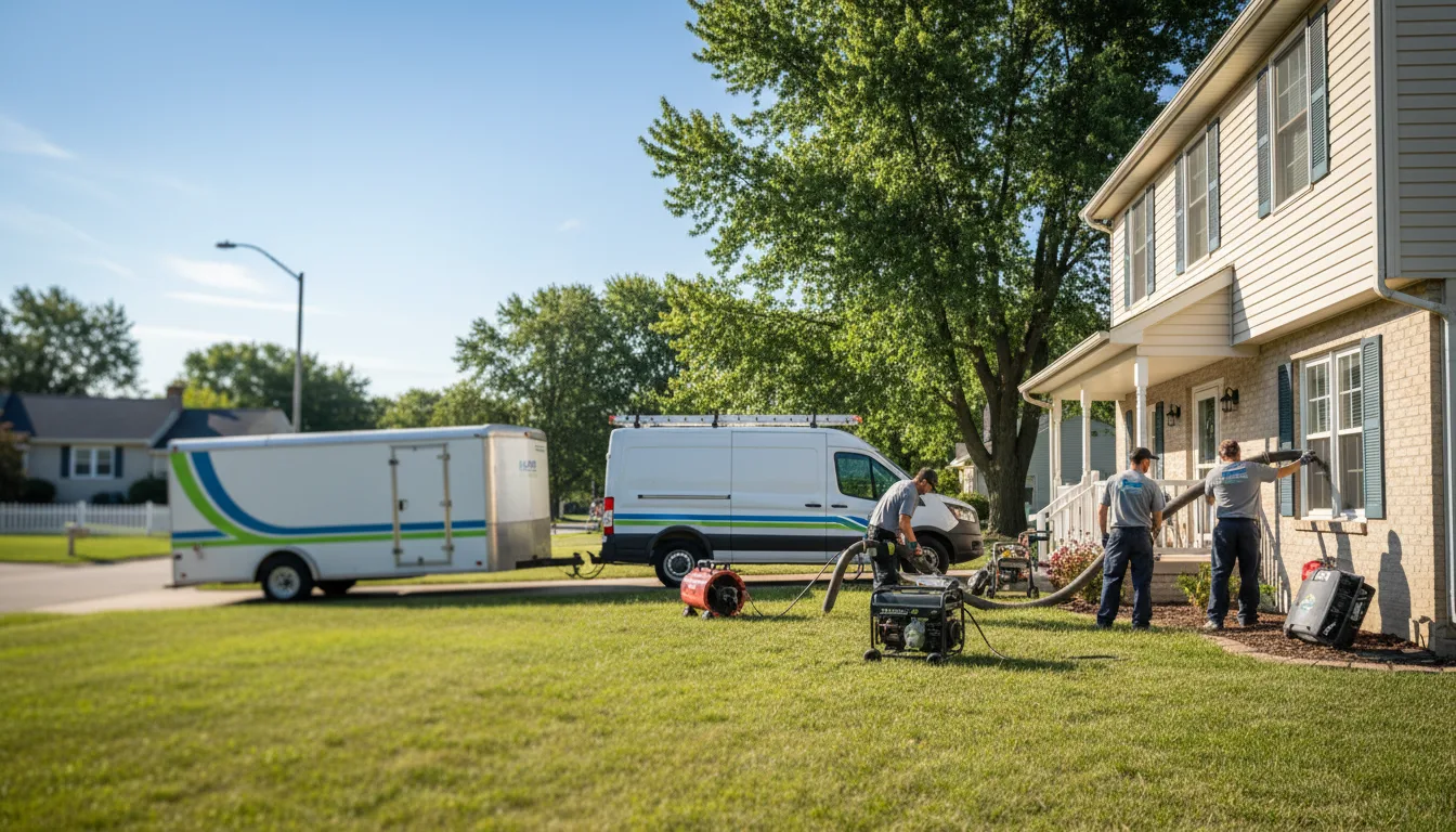 Flooded Basement Restoration And Cleanup With Repair in Prague, NE near me